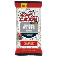 Ragin Cajun Seasoned White Beans 16oz