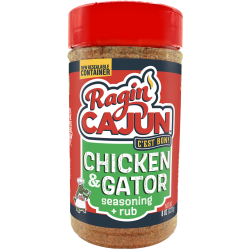 Ragin Cajun 8oz "Chicken or Gator" Cajun Seasoning & Rub