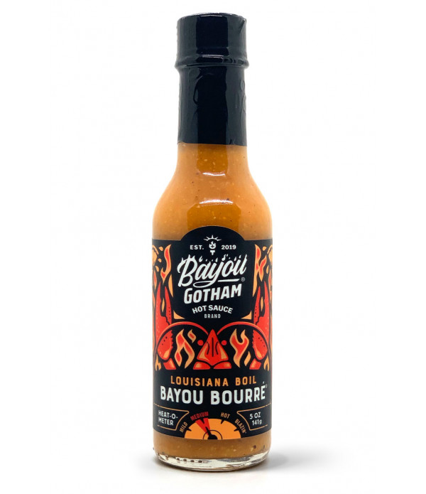 Bayou Gotham - Bayou Bourre Louisiana Boil - Hot Sauce - 5oz