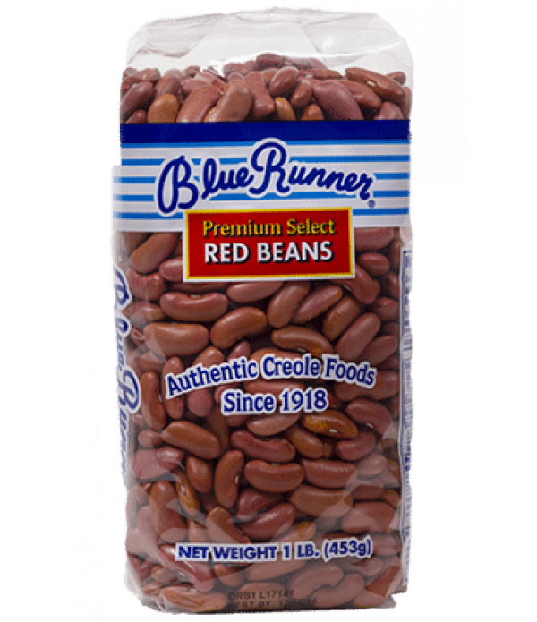 Beans : Blue Runner Dry Red Beans 1lb 070353701015