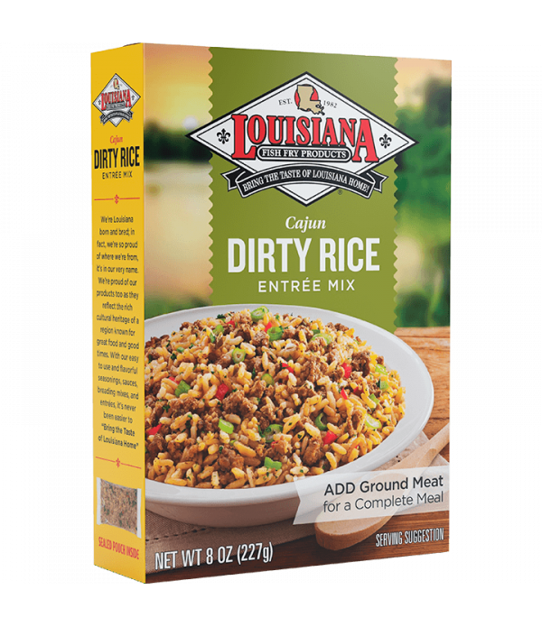 Rice : LFF Dirty Rice Mix (Box) 8 oz 039156006024