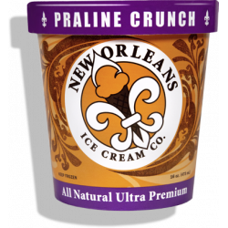 New Orleans Ice Cream - Praline Crunch - 16oz Pint