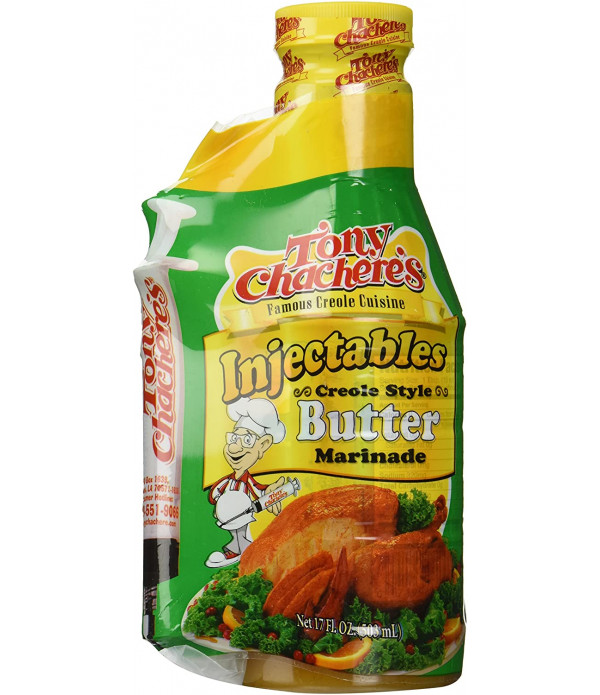 Tony Chachere's® Injectables Butter & Jalapeno Injectable Marinade