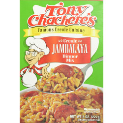 THREE 8oz TONY CHACHERE’S ORIGINAL CREOLE SEASONING. LOUISIANA CAJUN SPICE