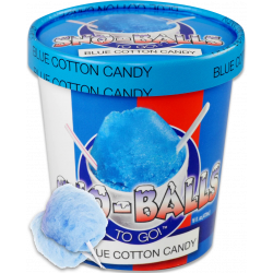 Sno-Balls To Go - Blue Cotton Candy - 16oz Pint